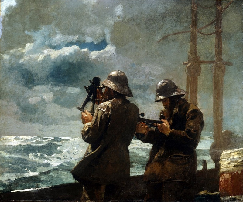 Eight Bells 1886 di Winslow Homer Boston 1836–1910