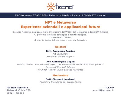 NFT E METAVERSO: ESPERIENZE AZIENDALI E APPLICAZIONI FUTURE