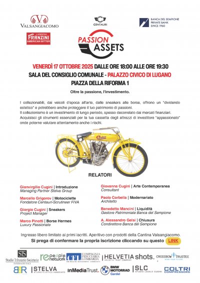 Passion Asset Lugano - Oltre la passione, l